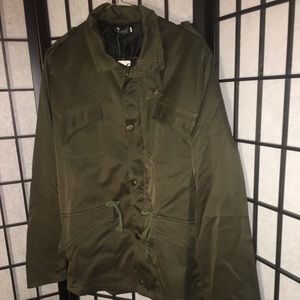 Army green jacket